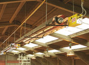 Sistemas de calefacci&oacute;n radiante de sobrevuelo por gas